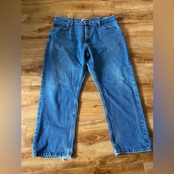 Wrangler Men’s Distress Denim Jeans Size 40 - Picture 6 of 12